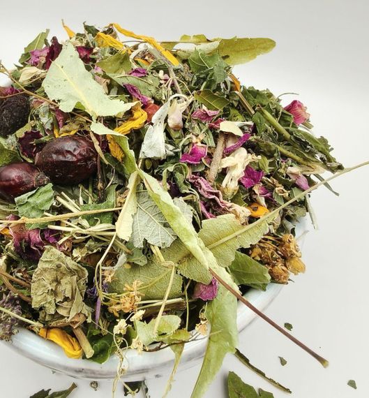 Карпатський чай з лісових трав та ягід, 50 г | Зображення 1