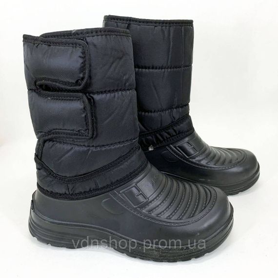 Гумові утеплені чоботи чоловічі короткі, Практичне взуття для чоловіків, Утеплені чоботи осінь зима YG-37