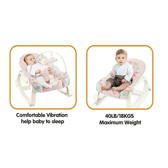 Дитячий шезлонг Happy Baby YK7007A різнокольоровий X-640 | Зображення 2