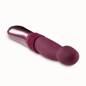 Пульсатор для точки G Blush Temptasia – Trixie Thrusting Dildo – Wine Red, 3 швидкості Sex Aura