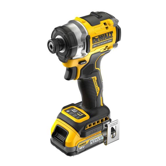 Шуруповерт ударний акумуляторний безщітковий 282Нм DeWALT DCF860E2T | Зображення 2