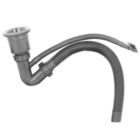 Майка кухонна ZERIX Z6642-08-180E (satin) (ZX1600) | Зображення 1