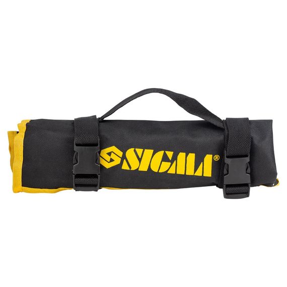 Ключі ріжково-накидні Sigma 15 шт 6-22 мм CrV satine (тк чохол) (6010131) | Зображення 1