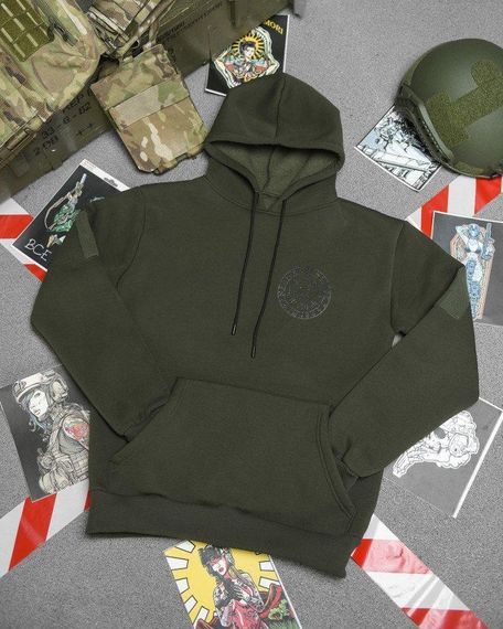 Худі CELEO на флісі руни олива ВТ3853 | Зображення 1