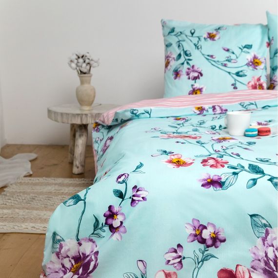 Постельное белье двуспальное ТЕП Pink Peony 2-03741-23967 180х215 см | Зображення 2