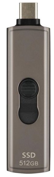 SSD накопичувач Transcend 512GB ESD330C USB Type-C Gray (TS512GESD330C) | Зображення 3