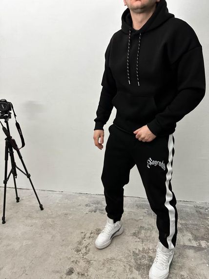 Спортивний костюм утеплений дтф | Зображення 1