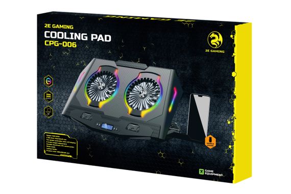 Подставка для ноутбука 2E GAMING 2E-CPG-006 Black (2E-CPG-006) | Зображення 1