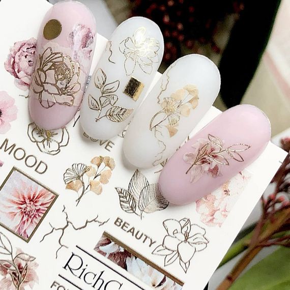 Фольгований слайдер RichColor 004 на водяній основі (6.5x9.5см) | Зображення 2