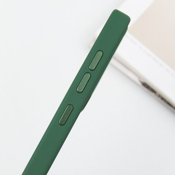 TPU чехол Bonbon Metal Style для Samsung Galaxy S23 Зеленый / Army green | Зображення 4