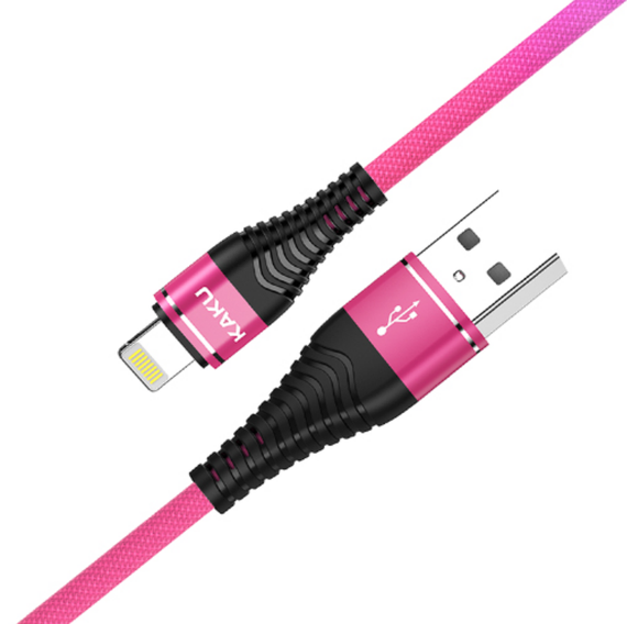 USB кабель Kaku KSC-109 Lightning 3.2 A / 1.2 m - Rainbow | Зображення 1