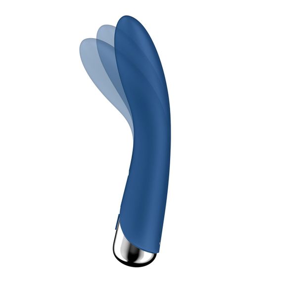 Вібратор точки G з обертанням Satisfyer Spinning Vibe 1 Blue, 2 мотори | Зображення 1