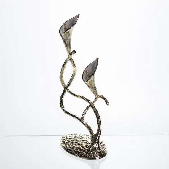 Декоративна фігурка Calla Lilies 14х8х25 см металева HP-7-19 | Зображення 4