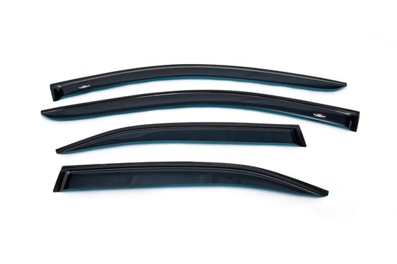 Ветровики (4 шт, HIC) для Toyota Camry 2006-2011 гг | Зображення 2