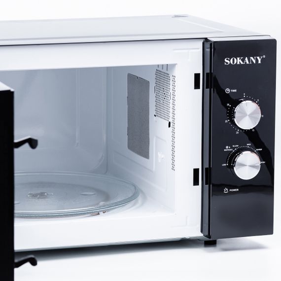 Мікрохвильова піч Sokany SK-438 Чорний | Зображення 2