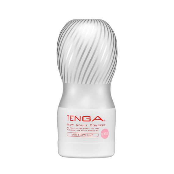 Мастурбатор Tenga Air Flow Cup (Ніжний): 24 повітряні камери для унікальної ніжної та обволікаючої стимуляції | Зображення 1