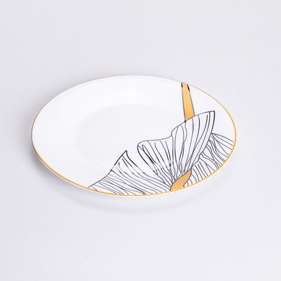 Столовий сервіз з порцеляни Palm на 6 осіб 32 предмети HP-HK-7 | Зображення 2