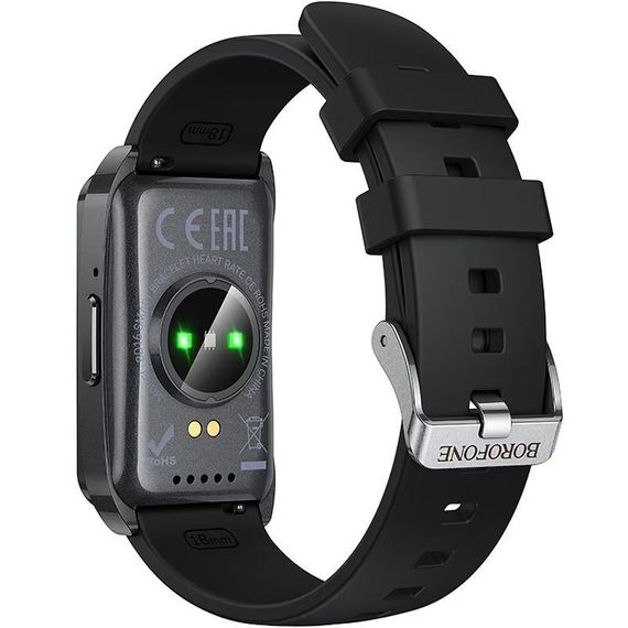 Фітнес-трекер Borofone BD16 Smart bracelet Black | Зображення 2