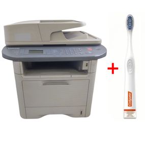 БФП Samsung SCX-4833FR Laser Multifunction Printer / Лазерний монохромний друк / 1200x1200 dpi / A4 / 31 стр / хв / USB 2.0, Ethernet / Дуплекс б/в + Подарунок  Розумна інтерактивна зубна щітка Colgate Connect M1 / Bluetooth
