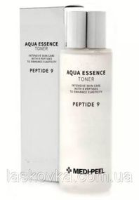 Тонер для обличчя зволожувальний з пептидами Medi-Peel Aqua Essence Peptide 9 Toner, 250 ml