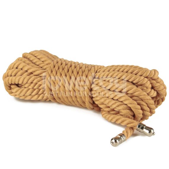 Мотузка - Rebellion Reign Natural Bondage Rope, 10 м | Зображення 3