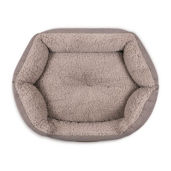 Лежак Pet Fashion BRIG для собак кавовий, 58*48*20 | Зображення 2