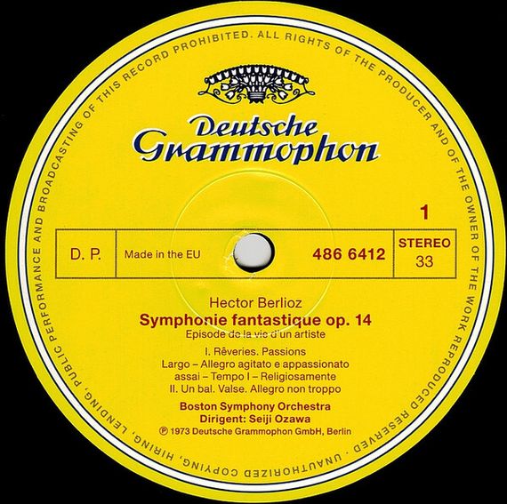 Вінілова платівка Seiji Ozawa & Boston Symphony Orchestra - Hector Berlioz: Symphonie fantastique [LP]