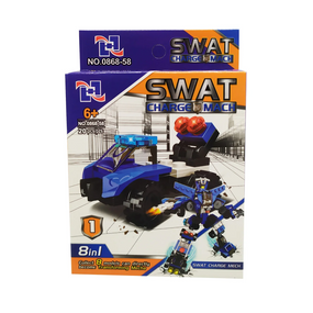Дитячий конструктор 0868-58 поліцейський транспорт (Вид 1)