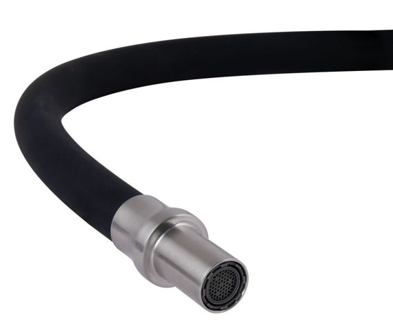 Змішувач для кухні Lidz Aria 020F3 з гнучким виливом з підключенням для питної води LDARI020F3BNK37647 | Зображення 1