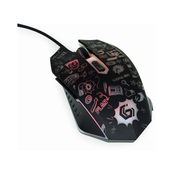 Мишка Gembird MUS-6B-GRAFIX-01 USB Black (MUS-6B-GRAFIX-01) | Зображення 5