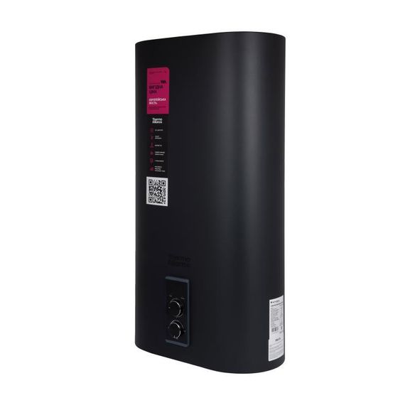 Водонагрівач електричний Thermo Alliance 50 л Black, плоский вертикальний, мокрий ТЕН 2 кВт (0,8 + 1,2) DT50V20G(PD)/2В | Зображення 3