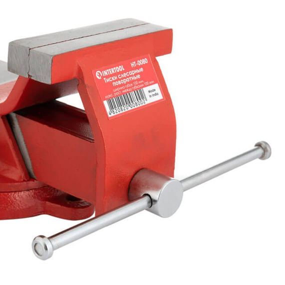 Лещата слюсарні поворотні 100 мм економ INTERTOOL HT-00801 | Зображення 4