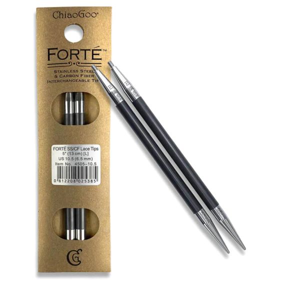 Спиці знімні ChiaoGoo Forte, 13 см (3 мм)