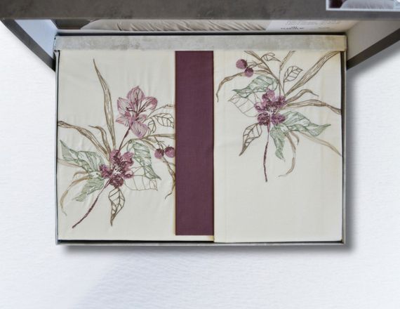 Постельное белье Maribor Elegance Poplin 200 х 220 см Acelya Ekru | Зображення 3