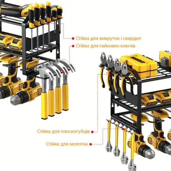 Полка органайзер для инструментов на 3 уровня MZY-859 | Зображення 1