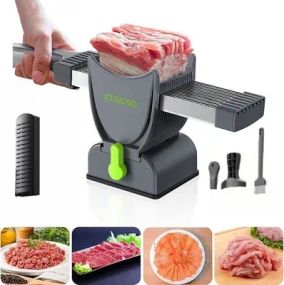 Мясорубка ручная для мяса – слайсер для нарезки AND LY-824