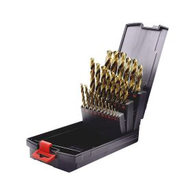 Набір свердел спіральних HSCo, 25 шт.