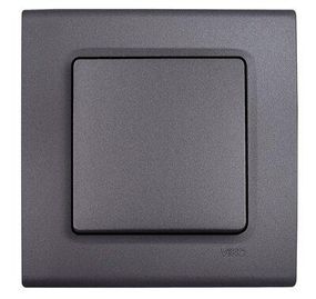 Вимикач одноклавішний VIKO Linnera, Сірий Граніт (90412001)