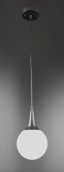 Люстра підвісна LOFT на 1 лампочку 25968 Чорний 35-90х14х14 см.