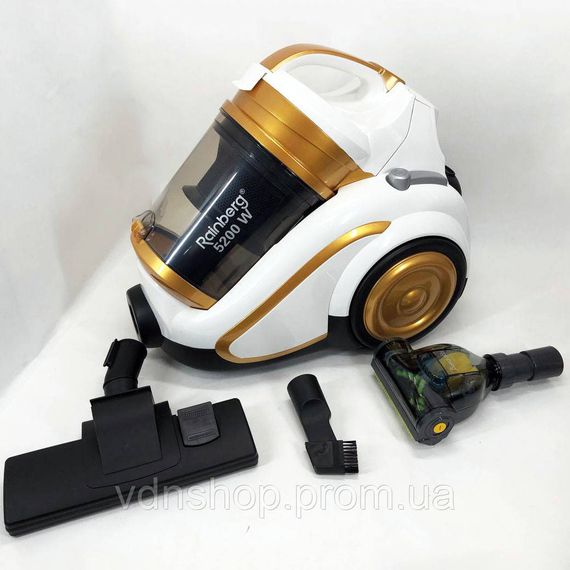 Гарний пилосос з фільтром нера, Пилосос для квартири потужний Потужний колбовий з контейнером SA-81 | Зображення 7