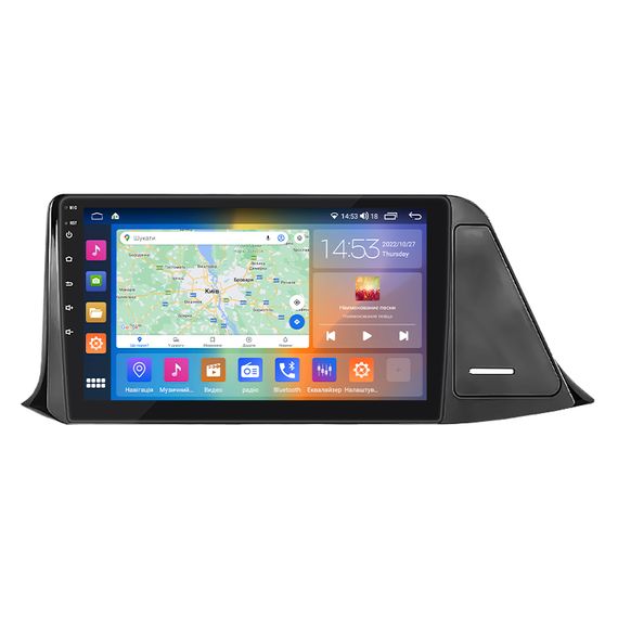 Штатна магнітола 9" Lesko для Toyota C-HR I Рестайлинг 2019-н.в. 2/32Gb CarPlay 4G Wi-Fi GPS Prime Тойота