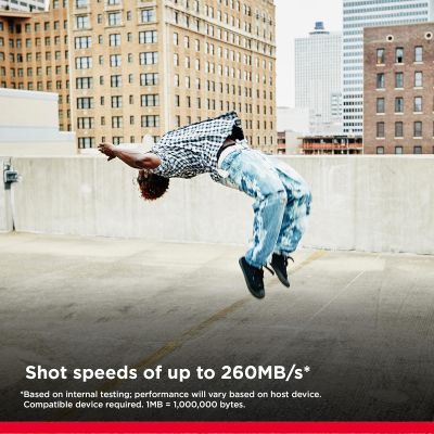 Карта памяти SanDisk 128GB SD class 10 UHS-II U3 V90 Extreme Pro (SDSDXDM-128G-GN4IN) | Зображення 4