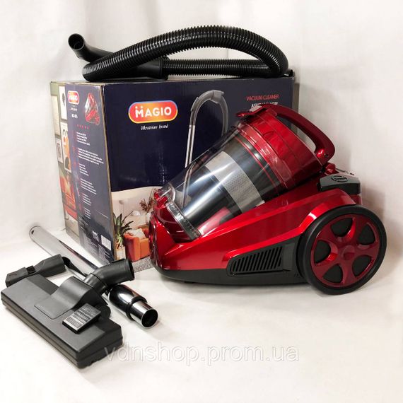 Пылесос с турбощеткой без мешка, Мощный колбовый пылесос с контейнером для квартиры мощный TD-19 | Зображення 5