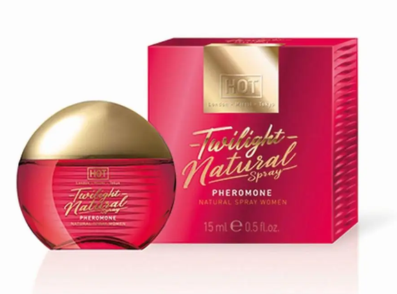 Парфумований спрей - HOT Twilight Pheromon Natural Spray Women, 15 мл Sex Aura