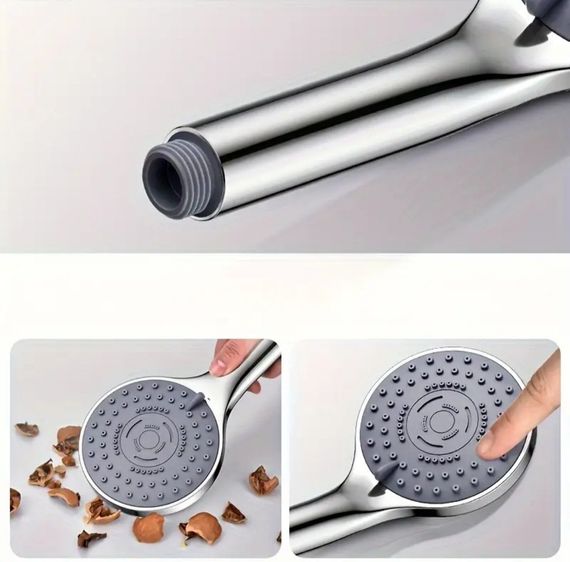 5-режимная насадка для душа, регулируемый напор, массажный эффект, экономия воды | Зображення 6