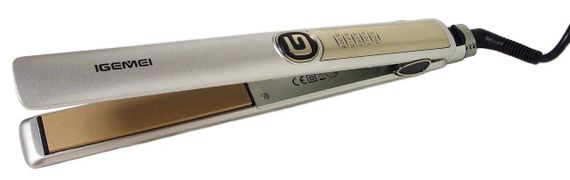 Профессиональный утюжок выпрямитель Gemei 416 для выпрямления и локонов с терморегулятором Щипцы - стайлер | Зображення 5