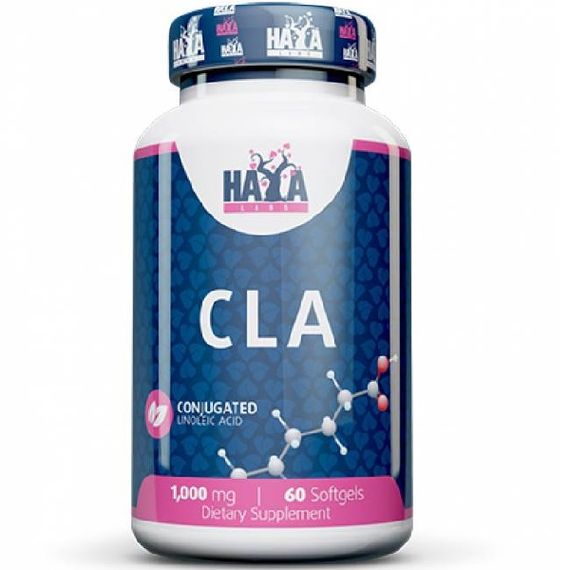 CLA для зниження ваги Haya Labs CLA 1000 mg 60 Caps