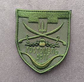 Шеврон Гостомель ДФТГ (олива)