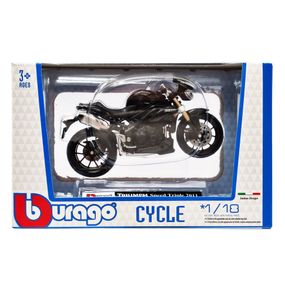 Детская модель Мотоцикла "TRIUMPH Speed ​​Triple 2011" Bburago 18-51030-11 масштаб 1:18