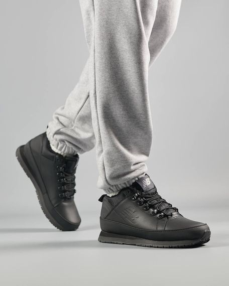 Чоловічі зимові кросівки N-ew B-alance 754 All Black Grey Fur 44 28.0 см | Зображення 3